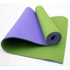 Коврик для фітнесу та йоги Lanor 1830x610x6 мм, фіолетово-зелений, код: 1787964469-E