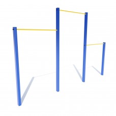 Турнік для вулиці потрійний Miros, код: DIO610