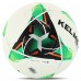 М"яч футбольний Kelme New Trueno №4 PU, білий-салатовий, код: 9886130-9127-4-S52