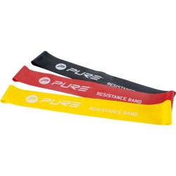 Набір малих еспандерів Pure2Improve чорний, червоний, жовтий, код: P2I200130-IN