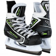 Ковзани хокейні Zelart розмір 39, чорний-білий, код: Z-5849_39