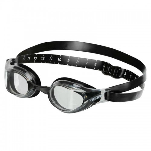 Окуляри для плавання дорослі Yingfa чорний, код: Y510AF_BK