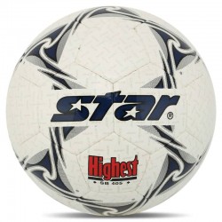 М"яч футбольний Star Highest №5 PU, білий-синій, код: SB405-S52 М"яч футбольний Star Highest №5 PU, білий-синій, код: SB405-S52