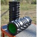 Масажний ролик (роллер) Power System Fitness Foam Roller 330х150мм, чорний-зелений, код: PS-4050_Green