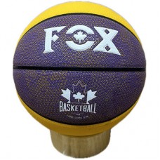 М"яч баскетбольний Fox №7 PU, жовтий-бузковий, код: FOX-826-WS