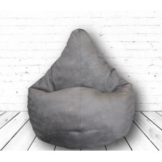 Крісло груша Велюр Tia-Sport Трініті-15, розмір XL - 130-90 см, сірий, код: sm-0237-2-14 Крісло груша Велюр Tia-Sport Трініті-15, розмір XL - 130-90 см, сірий, код: sm-0237-2-14