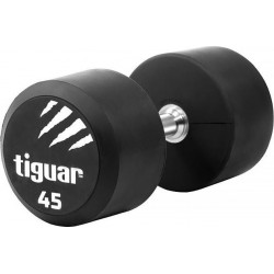Гантель Tiguar TI-WHPU0450 прогумований 1 х 45 кг, код: M-8188568-IN