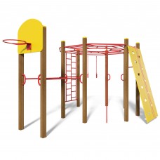 Гімнастичний комплекс Атлет-1 InterAtletika 4931х3417х2793 мм, код: S724-SM Гімнастичний комплекс Атлет-1 InterAtletika 4931х3417х2793 мм, код: S724-SM