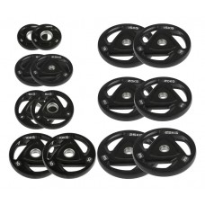 Набір олімпійських дисків Fitnessport 12 шт, 147,5 кг, код: 10263-AX Набір олімпійських дисків Fitnessport 12 шт, 147,5 кг, код: 10263-AX