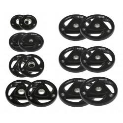 Набір олімпійських дисків Fitnessport 12 шт, 147,5 кг, код: 10263-AX Набір олімпійських дисків Fitnessport 12 шт, 147,5 кг, код: 10263-AX