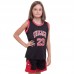 Форма баскетбольна дитяча NBA клуб Chicago Bulls 23 XL (9-10 років), 135-150см, чорний-червоний, код: 5351_XLBKR