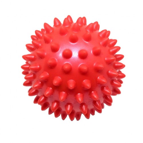 М"яч масажний надувний SNS D10 (70Гр)d=100мм, червоний, код: 12514-SNS М"яч масажний надувний SNS D10 (70Гр)d=100мм, червоний, код: 12514-SNS