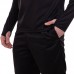 Костюм спортивний Lidong 2XL (50-52), чорний-салатовий, код: LD-2002_2XLBKLG