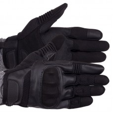 Рукавички тактичні з закритими пальцями Tactical Military Rangers XL, чорний, код: BC-9877_XLBK