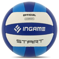 М"яч волейбольний Legend Start №5 PU, білий-синій, код: VL-8447 М"яч волейбольний Legend Start №5 PU, білий-синій, код: VL-8447