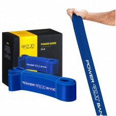 Еспандер-петля (резина для фітнесу і спорту) 4Fizjo Power Band 64 мм 36-46 кг, синій, код: 4FJ1097