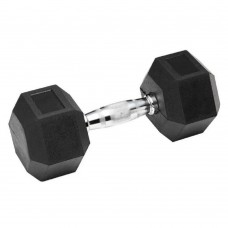 Гантель гексогональна обгумована Stein 1х10 кг, код: DB3020-10-ST