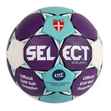 М"яч гандбольний Select Solera №3, пурпурно-блакитний, код: 5703543124183