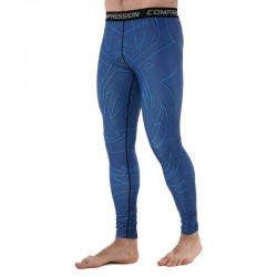 Компресійні штани легінси тайтси Domino M, синій, код: KC210-14_MBL