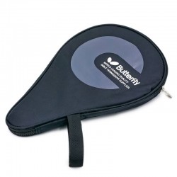 Чохол для ракетки настільного тенісу з відділенням для трьох м"ячів Butterfly чорний-сірий, код: MT-5532_GR