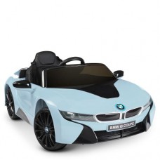 Дитячий електромобіль Bambi BMW i8 Coupe, синій, код: JE1001EBLR-4-MP