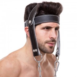 Упряж для тренування м"язів шиї Zelart чорний, код: SB-165187-S52