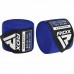 Бинти для боксу RDX RB Hand Wraps Combine 4.5 м, 3 пари, червоний, чорний, блакитний, код: HWC-RBU+