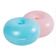 Фітбол LiveUp Donut Ball блакитний, код: LS3567-b