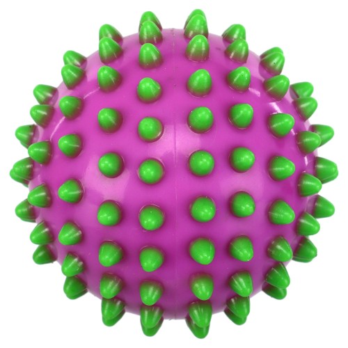 М"яч масажний кінезіологічний FitGo 75 мм, фіолетовий-зелений, код: FI-9364-S52 М"яч масажний кінезіологічний FitGo 75 мм, фіолетовий-зелений, код: FI-9364-S52