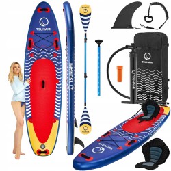 Надувна SUP дошка Tsunami 350 см з веслом Wave, код: P-5907739314239