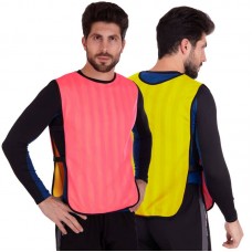 Манишка для футболу двостороння PlayGame лимонний-рожевий, код: CO-0792_YP Манишка для футболу двостороння PlayGame лимонний-рожевий, код: CO-0792_YP