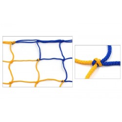 Сітка для міні-футболу та гандболу Star 3100x2000 мм, 2шт, жовтий-синій, код: SO-5282_YBL