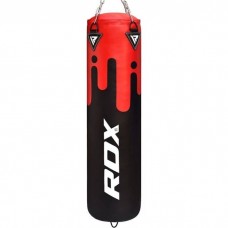 Боксерський мішок RDX Leather Black/Red 1.5 м, 45-55 кг, код: 40276 Боксерський мішок RDX Leather Black/Red 1.5 м, 45-55 кг, код: 40276