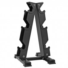 Стійка для гантелей BioGym на 3 пари, метал, чорний, код: 80261-WS Стійка для гантелей BioGym на 3 пари, метал, чорний, код: 80261-WS