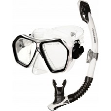Набір маска і трубка Aqua Speed Blaze + Borneo 60317 чорний, код: 5905718603176