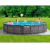 Круглий каркасний басейн Intex GreyWood Prism Frame Pool, 5490x1220 мм, код: 26744-IB