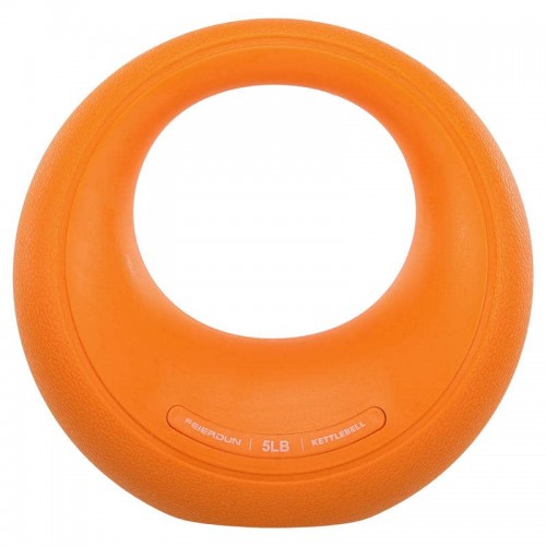 Гиря цільна з TPR покриттям Star Moon 5LB, 2,3 кг, помаранчевий, код: SC-80145-5LB_OR Гиря цільна з TPR покриттям Star Moon 5LB, 2,3 кг, помаранчевий, код: SC-80145-5LB_OR