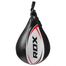 Груша пневмо крапля RDX D-X, шкіра, чорно-біла, код: D-X/18BW-WS