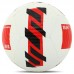 М"яч футбольний Soccermax Hybrid №5 PU, білий-червоний, код: FB-4367_WR