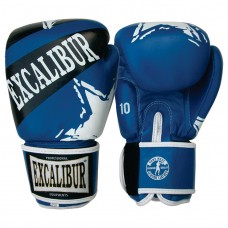 Боксерські рукавички Excalibur Forza 10 унцій синій, код: 550-03/10-IA