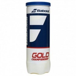 М'яч тенісний Babolat Gold Championship, 3 шт, код: 501084-WS М'яч тенісний Babolat Gold Championship, 3 шт, код: 501084-WS