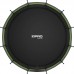 Батут Zipro Jump Pro 16FT (4960 мм) з внутрішньою сіткою, чорний-салатовий, код: 5902659840707-IN