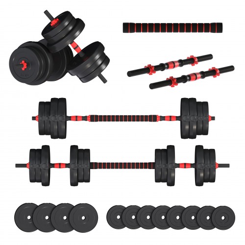 Гантелі з функцією штанги 2в1 Fit-On Pro 43кг, код: 2040-0043