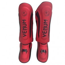 Захист ноги Venum L, червоний, код: VM-8825/L-WS