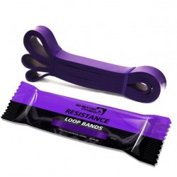 Гумова петля для тренувань 4yourhealth Power Band Level 4 (16-39кг) фіолетовий, код: 4YH_16-39kg_Purple