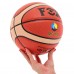 М"яч баскетбольний Fox №5 PU, помаранчевий, код: BA-GM5X