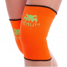 Наколінник еластичний Venum M помаранчевий, 2 шт., код: MA-8138_MOR