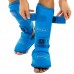 Захист гомілки та стопи для єдиноборств Araza, розмір L, синій, код: BO-1252_LBL