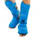 Захист гомілки та стопи для єдиноборств Araza, розмір L, синій, код: BO-1252_LBL