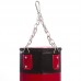Мішок боксерський циліндр з кільцем і ланцюгом Kepai чорний-червоний 600х250 мм, код: BB-2006